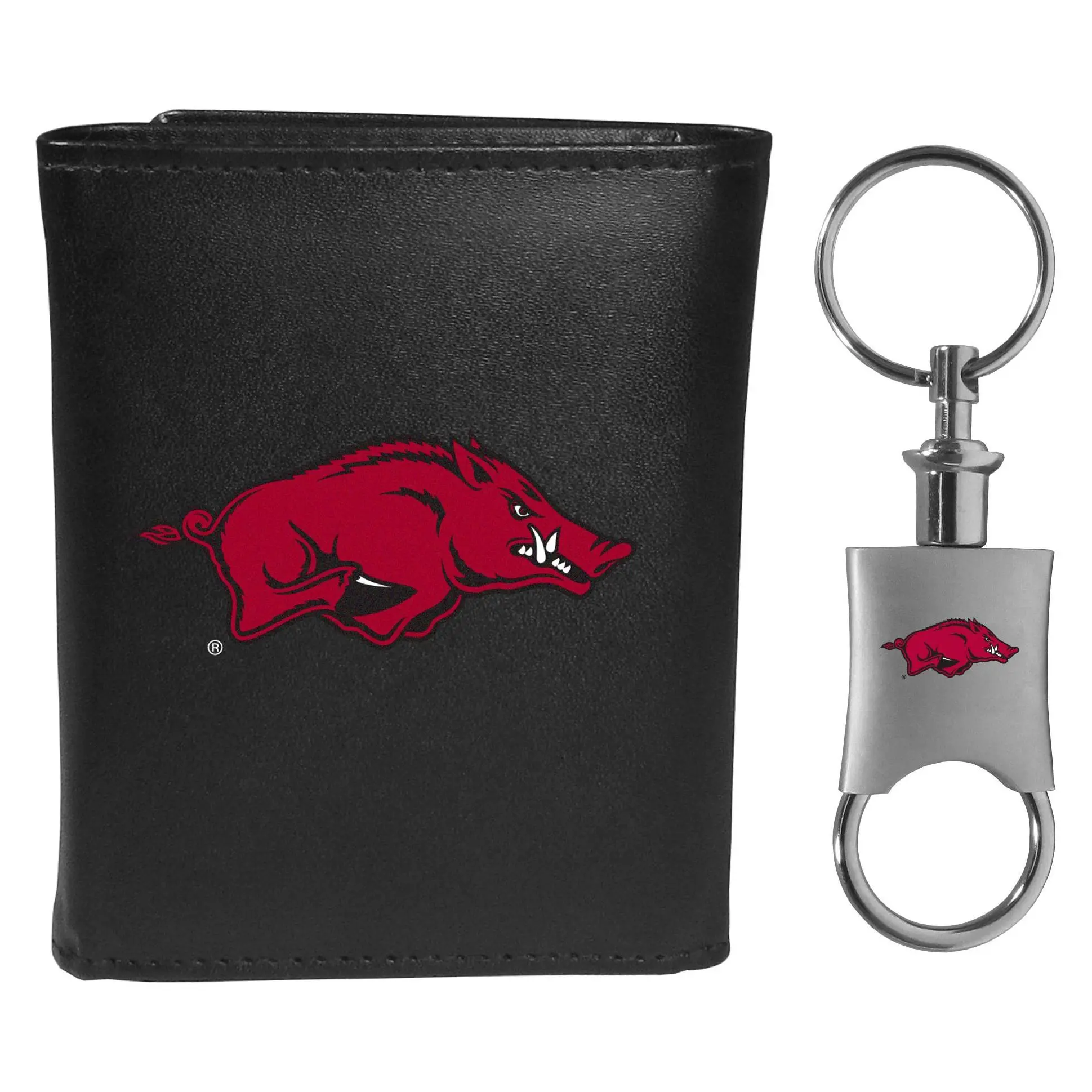 Siskiyou Sports College Tri-fold Wallet & ValetKey Chain