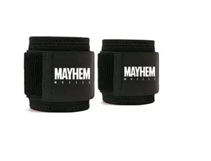 Gym Workout Wrist Wraps (pair) for exercise weight lifting bodybuilding power calisthenics
