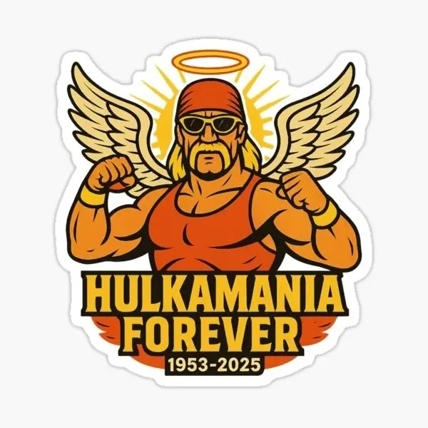 RIP Hulk Hogan Hulkster sticker wrestling weatherproof bumper vinyl ...