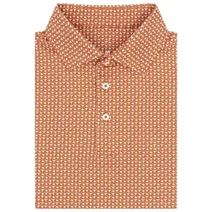 Texas Hook ’Em Men’s Collegiate Polo – Game Day Short Sleeve Golf Shirt, Classic Texas Fan Apparel, Perfect Sportswear Gift for Longhorn Supporters