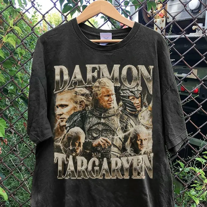 Retro Daemon Targaryen 90s T-Shirt - Unisex