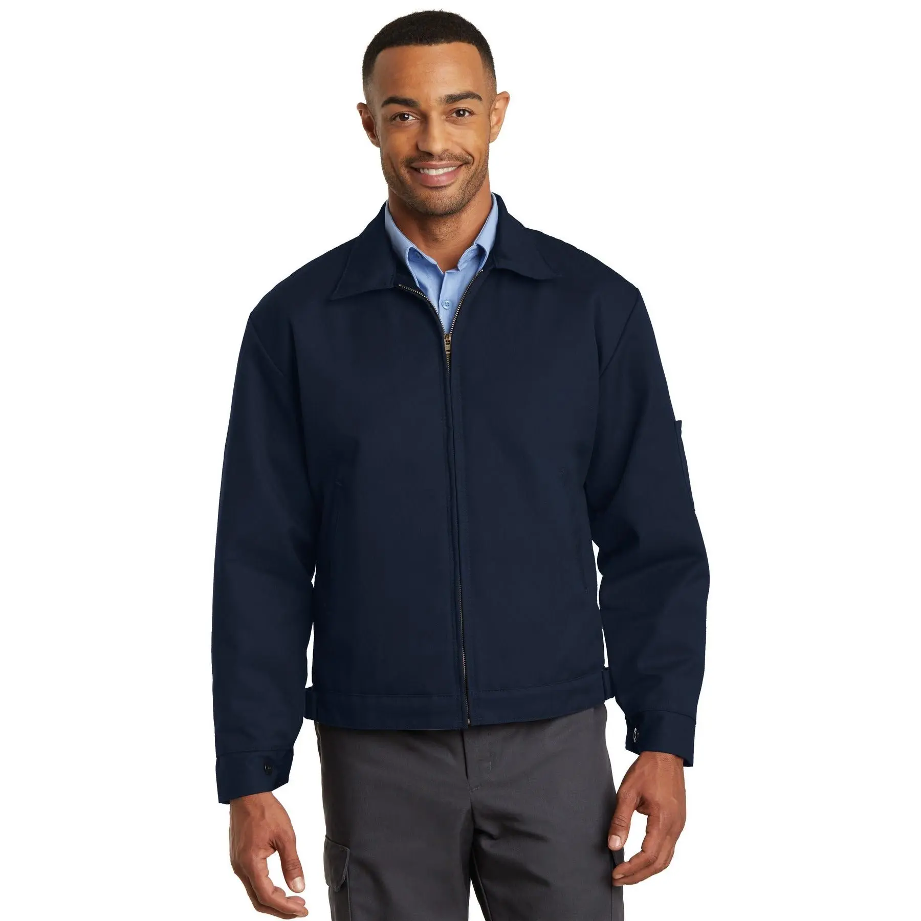 Men's Red Kap Slash Pocket Utility Jacket, Menswear Traditional Coats & Tops, Style CSJT22