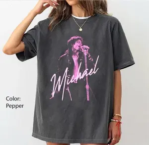 Michael Jackson Vintage Style 90s Shirt & Sweatshirt, Michael Fan Gift, King Of Pop Shirt, Fan Gifts