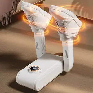360° Digital Shoe Dryer with Hot Air Circulation,Temperature Display, Fast Drying for All ShoeTypes,Upgraded Temperature Control Boot Dryer ShoeDryer Portable Glove Dryer & Boot Warmer, AutomaticShut-Off Timer, Folding Design, Smart Panel