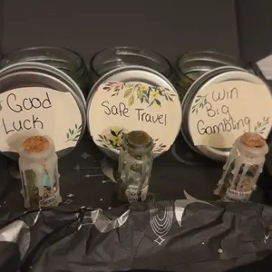 Vacation bundle spell candles and jars