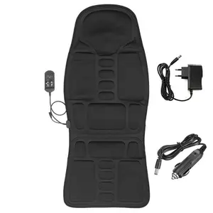Car Electric Massage Chair Pad – Heating & Vibrating Back Massager Cushion for Home & Office