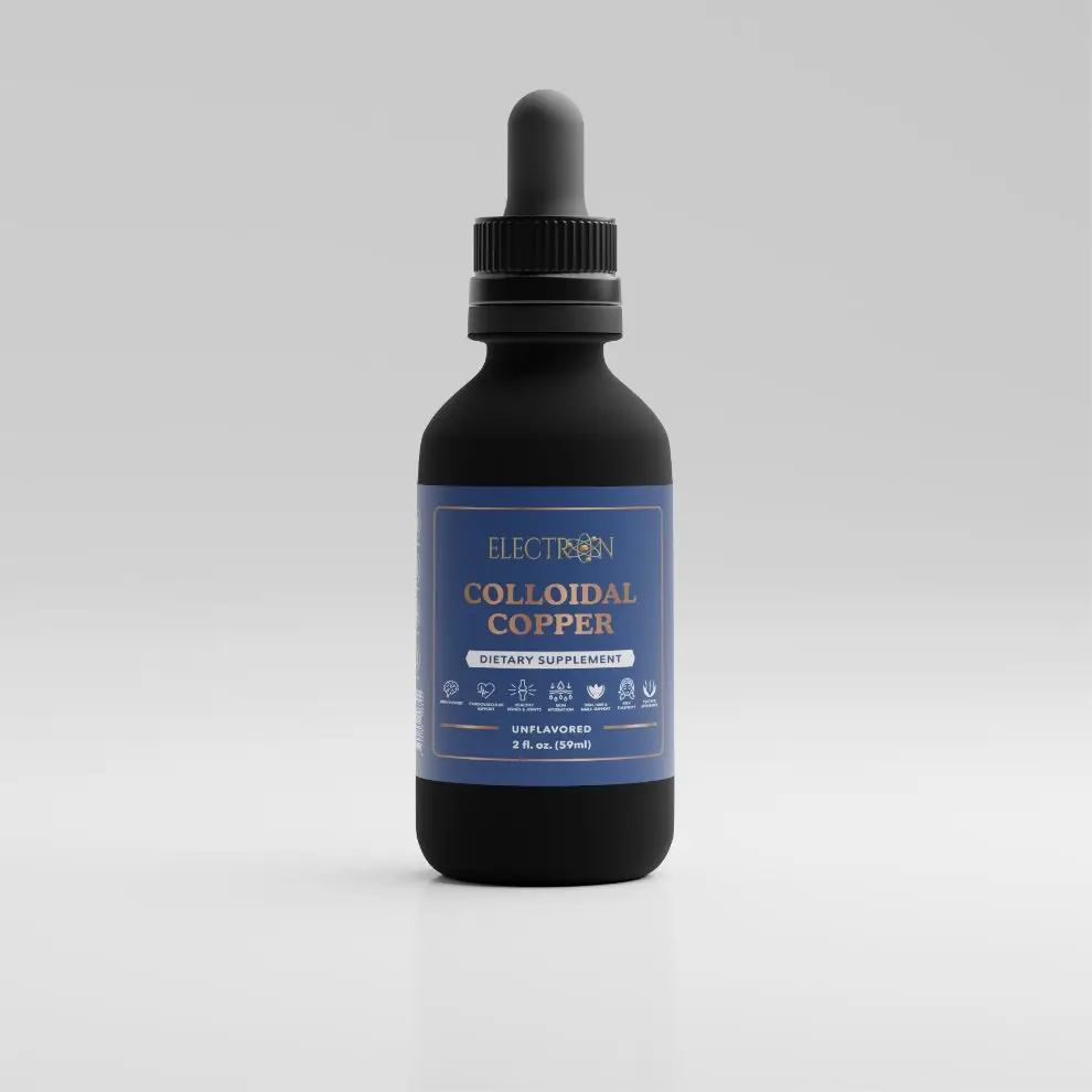 Colloidal Copper Supplement - 99.99 Pure Elemental Advance Copper Dietary Mineral