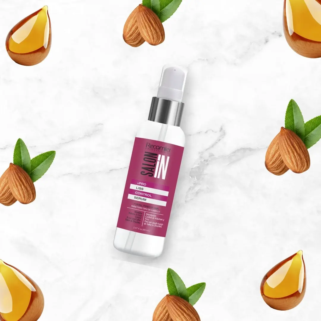 Liss Control Serum 2.87 fl.oz. | Frizz Control & Softness with Lychee Extract, Silk Protein & Keratin | Lightweight, Non-Greasy | For All Hair Types