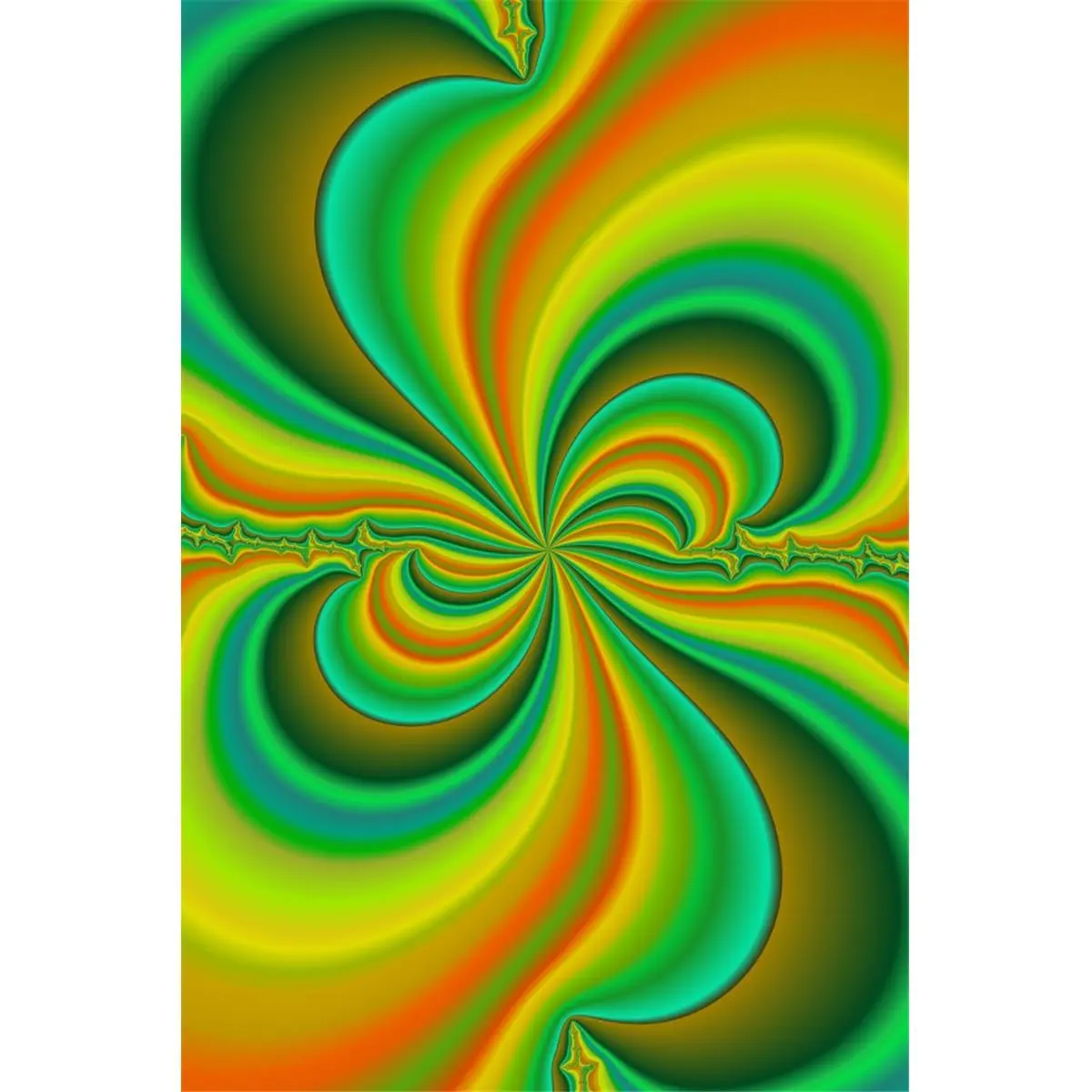 Kaleidoscope of Colour Poster Print by Paul Sale - 13 x 19