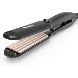 Hair Crimper for Volumizing Fluffy Hairstyle, Crimper Hair Iron with Ceramic Plates, Crimping Iron Tool for Women Girls Hair Waver Dual Voltage, Auto Off