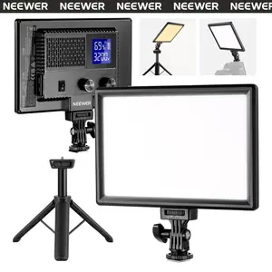 NEEWER NL-116AI Bi-Color 9" LED Video Panel Light, Dimmable Camera Light for Vlog, Live Streaming, Photography & Video Recording