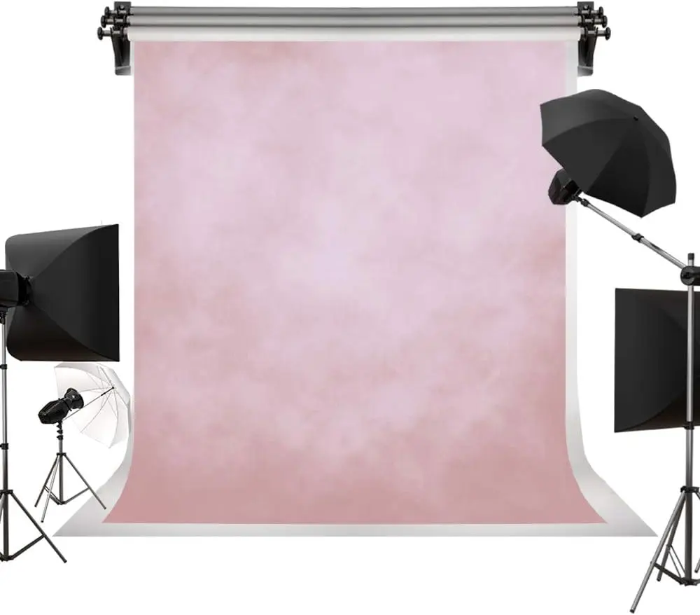 5x7ft Retro Portrait Backdrop Abstract Pink Backdrops for Valentine's Day Photography Studio Backgrounds