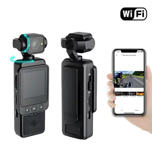 128GB FHD Mini Body Camera,1080P Wearable Sports Action Cams Camcorder with Audio & Video Recording 270 Degree Rotation Recorder for Travel,Security,Work,Guard (Black)