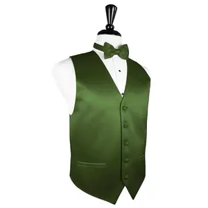 Clover Luxury Satin Tuxedo Vest
