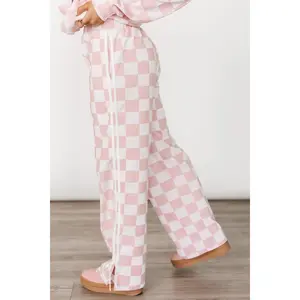 Wide Leg Bow Comfs - Pink & Powerful