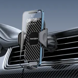 TINKSEN upgraded car phone holder, a universal car phone holder suitable for dashboard, compatible with iPhone, Samsung and all Android smartphones