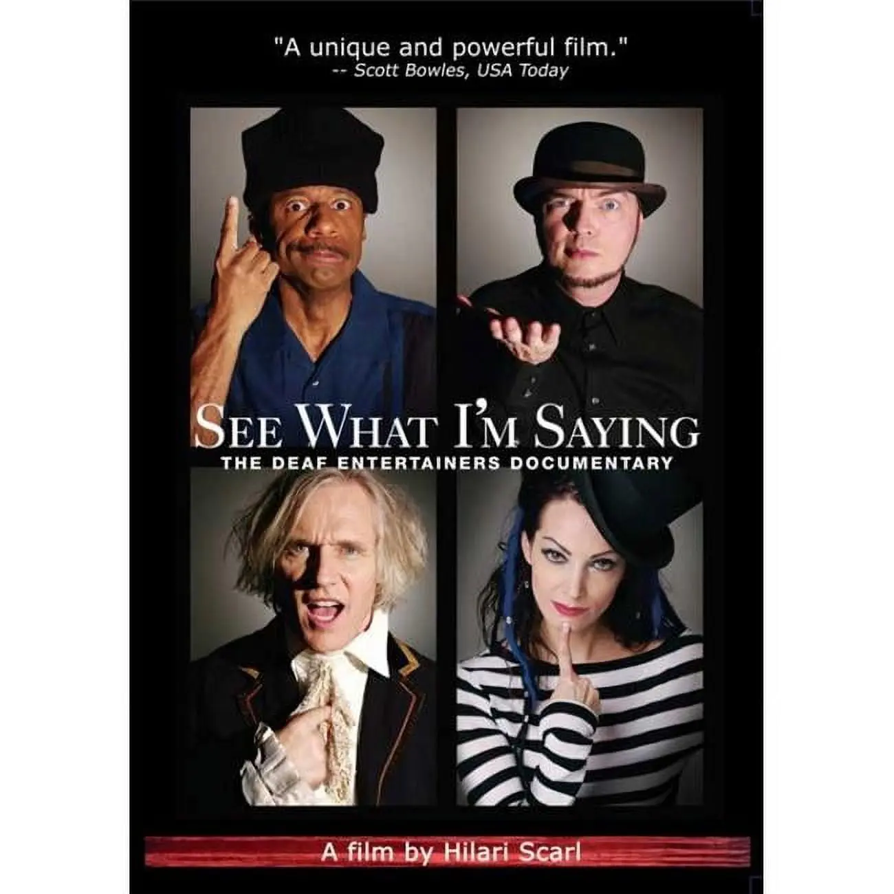 See What I'm Saying: The Deaf Entertainers Documentary Movie Poster Print (27 x 40)