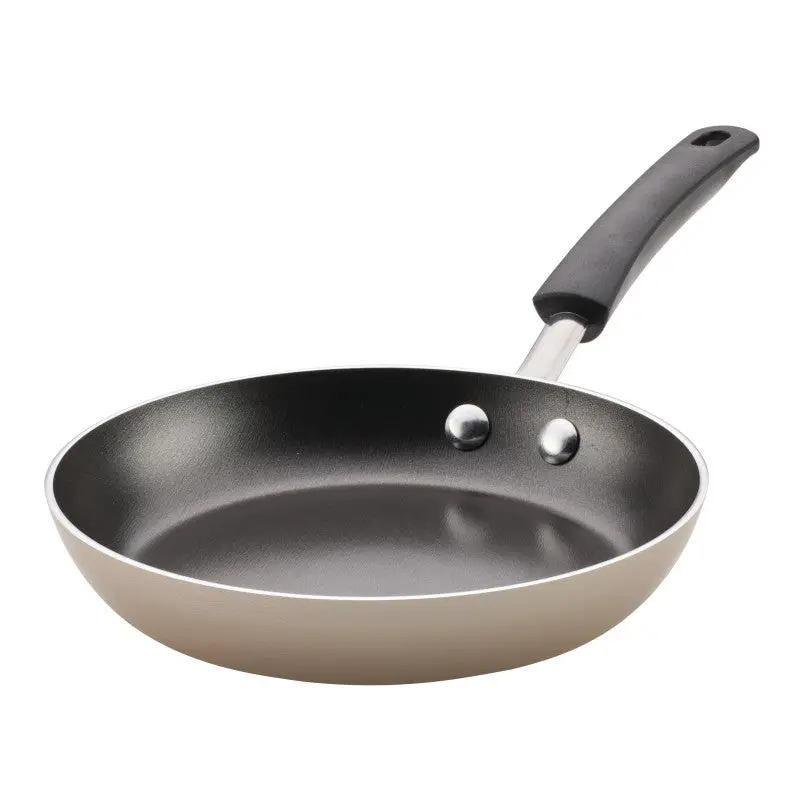 Farberware 8-Inch Frying Pan - Easy-Clean Non Stick Cookingware with Fast Even Heating, Dishwasher-Safe Convenience