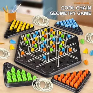 Triangle Interlocking Board Game  Fun Puzzle Tabletop Multiplayer Game for Logical Thinking Enhancing Family Party Game