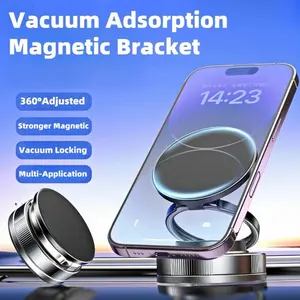 360° Adjustable Vacuum Magnetic Phone Holder Stand Smartphone Cellphone