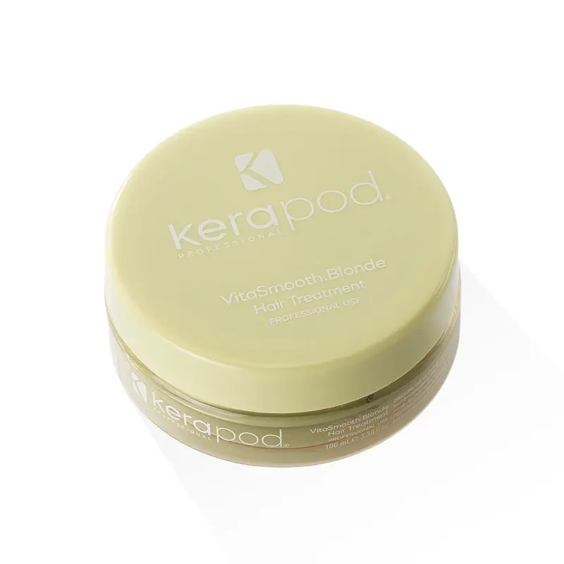 KeraPod VitaSmooth Blonde for Professional Stylists - High-Performance Smoothing System for Blonde Curly Hair - Salon Use