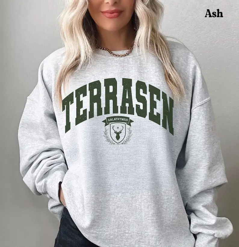 Terrasen Sweatshirt, Terrasen Sweater, Throne of Glass sweater, Gift for the Rhysand Fan Girl, ACOTAR Merch, Aelin Galathynius, TOG