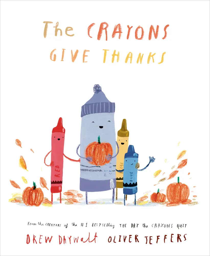 USED Book - The Crayons Give Thanks (Hardcover) - english