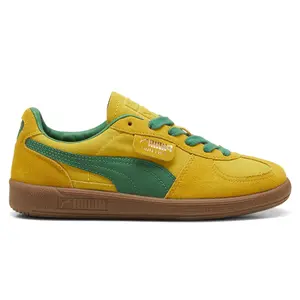 PUMA Mens Palermo Lace Up Sneakers Shoes Casual - Yellow