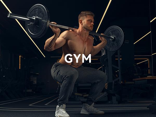 [Clearance] G Gradual Men's 4-Way Stretch Moisture-Wick Athletic Sweatpants, Lightweight Mesh Open Bottom Joggers with Zipper Pockets, Elastic Waist Workout Gear for Gym Running, Running Pants,travel essentials,camping essentials, Quick-Dry