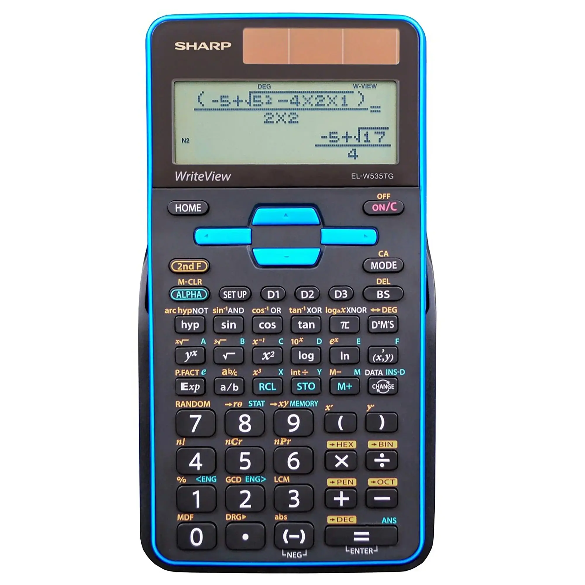 Sharp Scientific Calculator – 4-Line WriteView™ Display