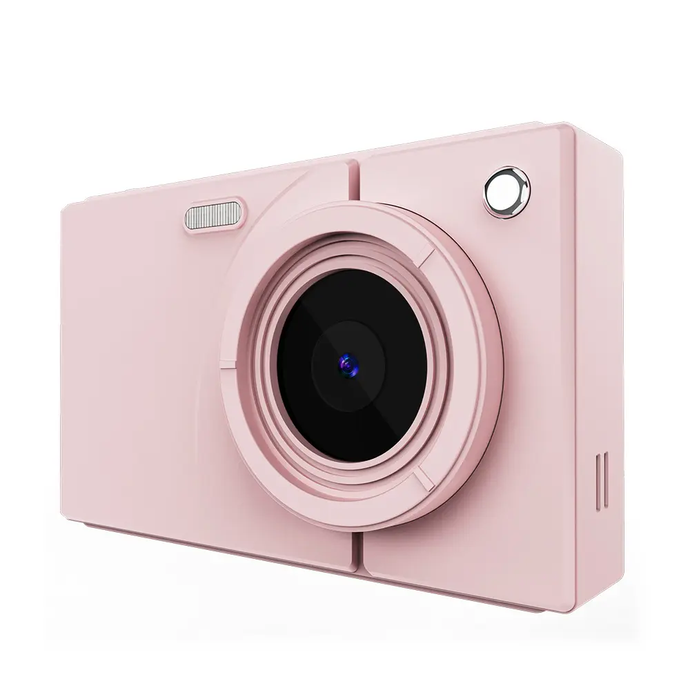 Student Retro Digital Camera with 64MP High Resolution, 4K HD Video and WiFi Connection for Travel Daily Shooting, Vintage, Mobile