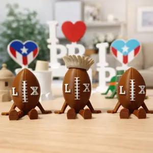 Articulated Football 3D Printed Desk Buddy