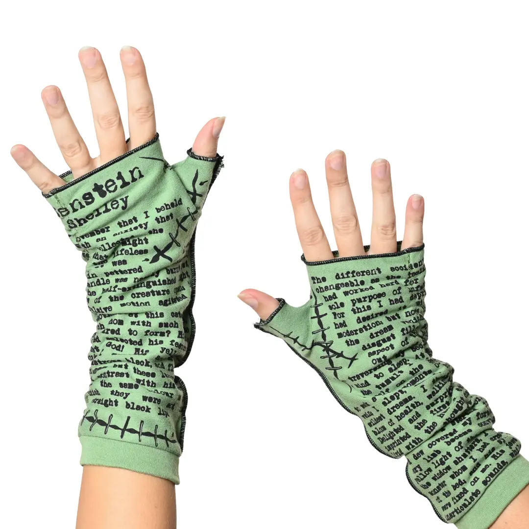 Frankenstein Writing Gloves Frankenstein Writing Gloves