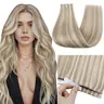 YoungSee Injection seamless tape in weft  Wide Tape in Hair Extensions Real Human Hair Tape in Extensions Woman Real Remy Skin Weft Seamless Fullness Silky Straight for Daily Wedding Party Wide Tape Long Weft Tape in Hair Extensions ##SummerVibes