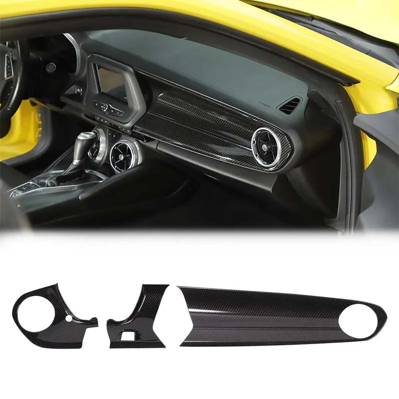 Center Console Dashboard Panel Cover Trim - Car Interior Covers, Center Console Protector, Car Interior Decor Accessory for 2016+ Chevy Camaro