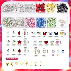 DIY Tooth Gem Kit Teeth Jewelry Starter Kit with Tools & Sparkling Gems for Easy Crafting Fashion Smile Decor Multi-pack for DIY Accessories & Personal Style