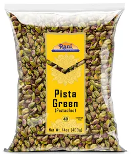 Pista (Pistachio) Green 14oz (400g) - Rani Brand Authentic Indian Products