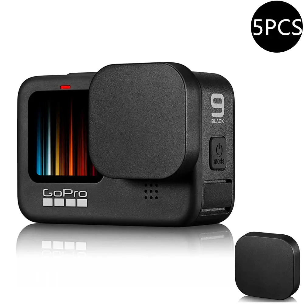 Protective Lens Cap For GoPro Hero 12 11 10 9 Black Action Camera Protector Cover for Go pro 9 Action Camera Accessory
