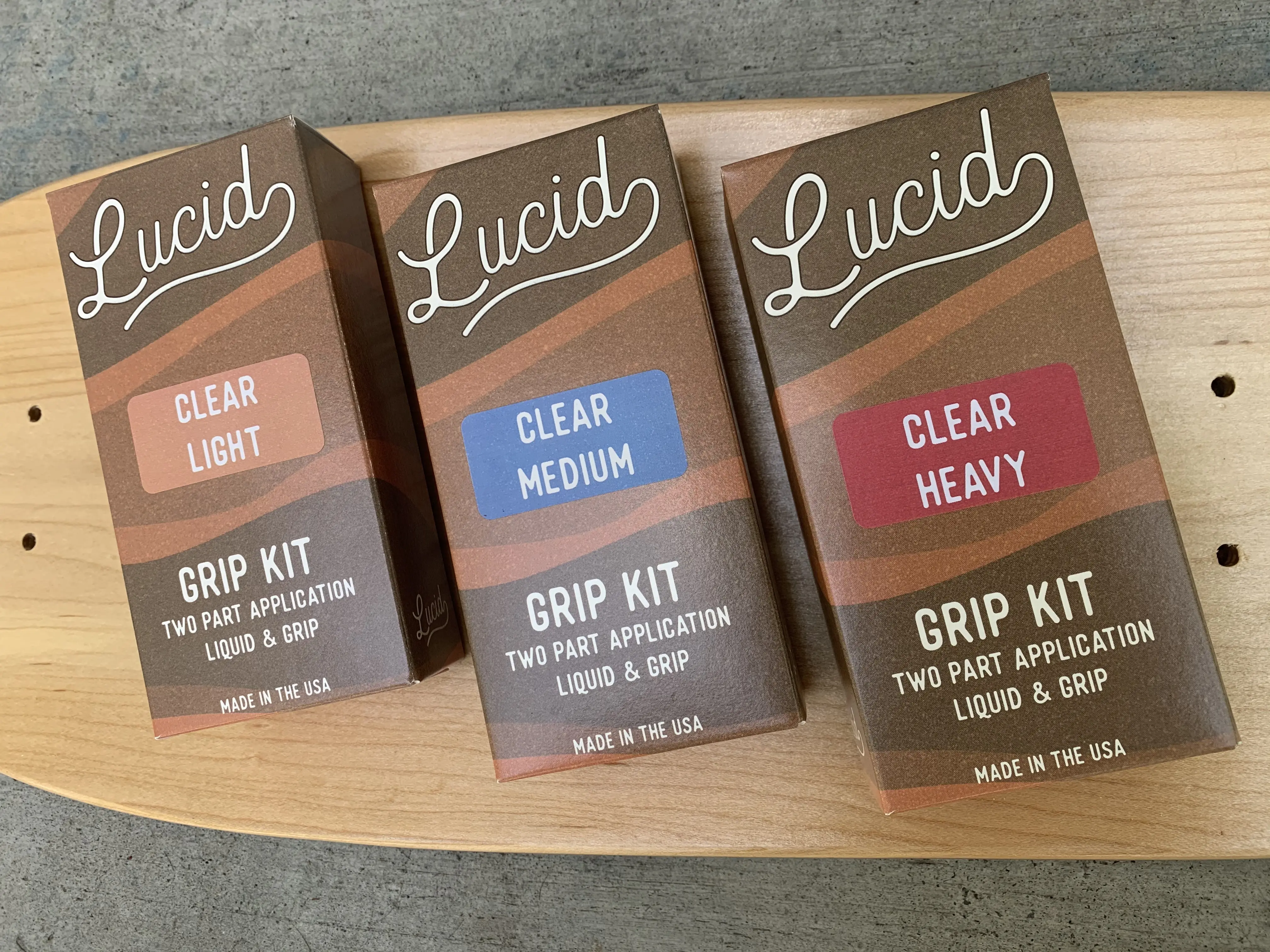 Lucid Grip - Clear Spray on Grip Tape Kit