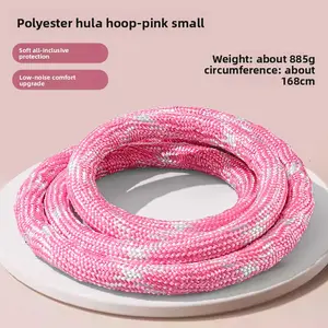 Silent Abdomen-Toning Hula Hoop for Women: Soft Spring Design, Full Coverage, Waist-Friendly – Slim Belly & Tummy Exercise Home Training Equipment