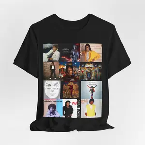 The MJ Album Cover Unisex Jersey Short Sleeve Cotton Unisex T-shirt, Gift For Fan
