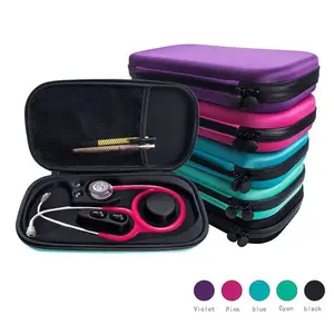1pc EVA Stethoscope Case – Portable, Multi-functional Storage Bag – Home & Medical Stethoscope Organizer