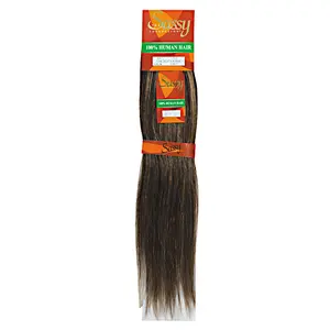The Sassy Collection Silky Straight 18 Inch Human Hair Extensions