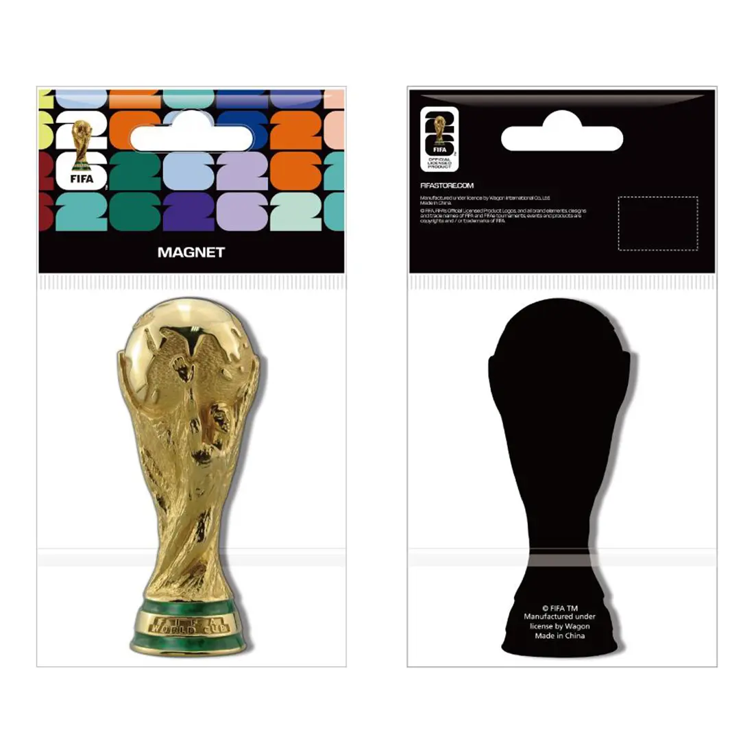 MINISO FIFA World Cup 2026 Series 90mm 2.5D Trophy Refrigerator Magnet, Collectible Soccer Fan Decor, Home Supplies Fridge Magnet, Back To School
