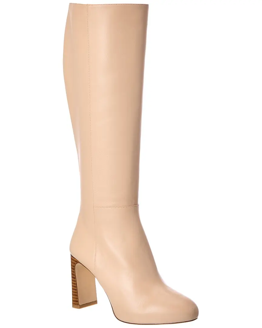 Stuart Weitzman Babette Platform Zip Leather Boot