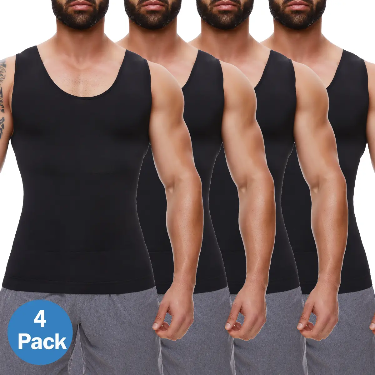Black (4 Pack)