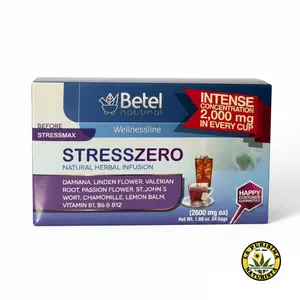StressZero Mezcla Herbal Natural 24 Bolsitas
