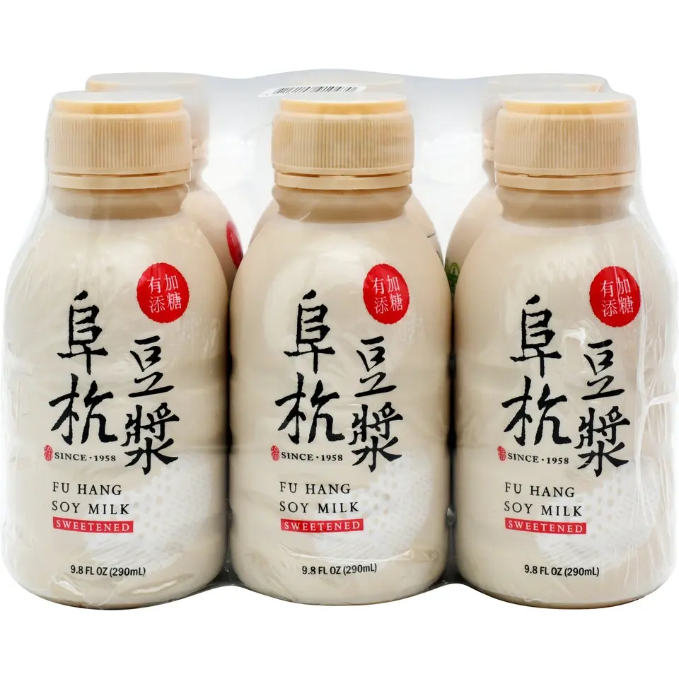 Fuhang Creamy Soya Milk - Sweetened & Unsweetened Plant-Based Milk, Natural Milky Non-Dairy Beverage Suitable for Ambient Storage Fuhang Creamy Soya Milk - Sweetened & Unsweetened Plant-Based Milk, Natural Milky Non-Dairy Beverage Suitable for Ambient Storage