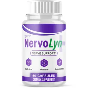 (1 Pack) Nootropic All Natural Super NervoLyn Supplement 60 Capsules