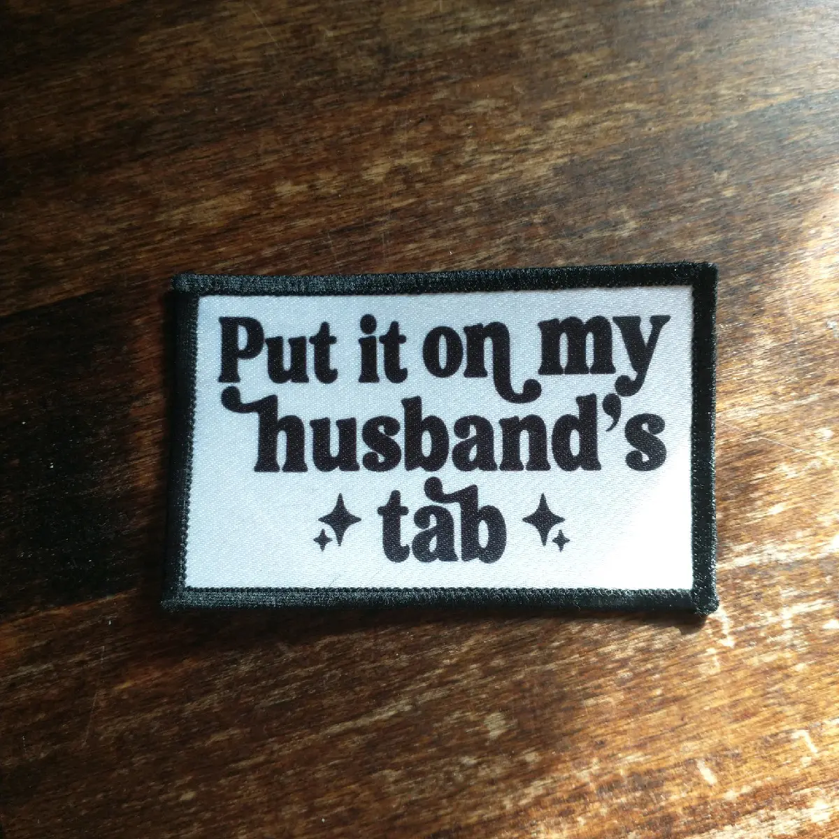 Husbands tab patch patches craft kit Husbands tab patch patches craft kit